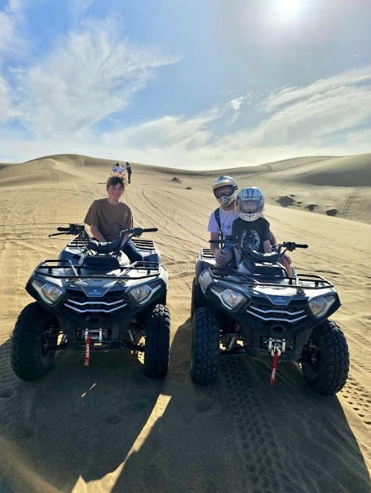 image-Agadir or Taghazout: Quad Bike Beach and Dunes Ride & Snacks